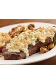 Blue Cheese Crusted New York Strip