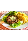 Steak z masłem ziołowym