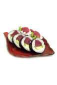 Futomaki - Tuńczyk, awokado, serek Philadelphia, sałata
