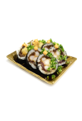 Futomaki - Kobe maki - marynowana polędwica, smażone krewetki, warzywa, ostry majonez, por