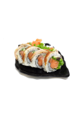 Uramaki - Łosoś owinięty węgorzem