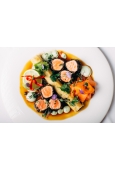 Łosoś nori w sosie teriyaki