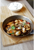 TERIYAKI SIZZLER z kurczakiem