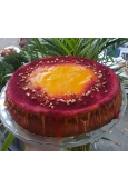 Bezglutenowy sernik z mango