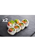 Uramaki - Trzy gatunki ryb 12 szt.