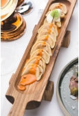Pierogi z ziemniakami i foie gras