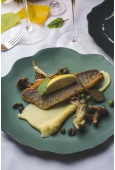 Okoń morski grillowany