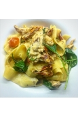 Pappardelle w śmietanowym sosie
