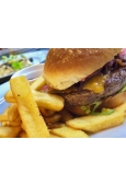 Burger z sezonowanej wołowiny,