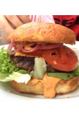 Burger z sezonowanej wołowiny