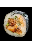 Pieczony kurczak i awokado maki