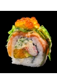 California Uramaki - Łosoś przypiekany z wodorostami (5 szt.)