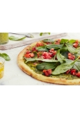 PIZZA PESTO CON SPINACI