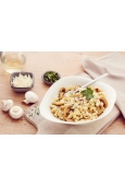 CREMA DI FUNGHI z makaronem Campanelle