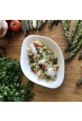 Pasta asparagi z makaronem campanelle