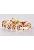URAMAKI California Dragon z pieczonym łososiem 8 szt.