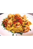 Pasta con Gamberi