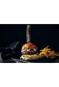 Burger Jucy Lucy z papryczkami jalapeno