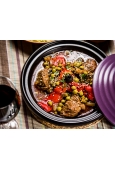 Tajine wołowina z groszkiem
