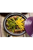 Tajine jagnięcina z fasolką szparagową