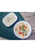 Keang Kiew Waan - zielone curry z warzywami i kurczakiem