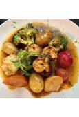 Filetto di manzo con gamberi