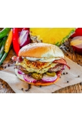 Spicy Pineapple Burger