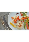 Hummus & eko warzywa