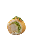 MAKI Z PIECZONYMI PRZEGRZEBKAMI