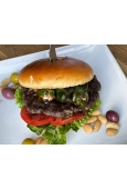 Burger z wołowiny + frytki