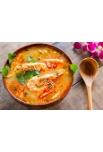 TOM YUM z krewetkami