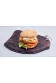 Burger Cheese Chicken (450g) + frytki (150g) + sos do wyboru (30g)