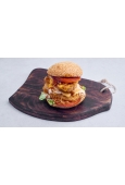 Double Chicken Bacon (600g)+ frytki (150g) + sos do wyboru (30g)